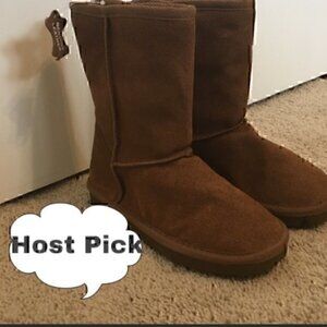 Zodiac girls size 1 medium brown  boots